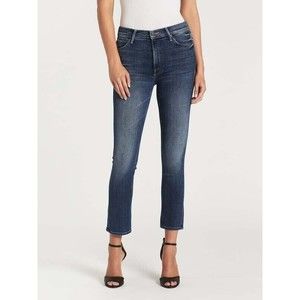 Mother Denim Jeans Size 28 The Mid Rise Dazzler Ankle in Satisfaction Guaranteed
